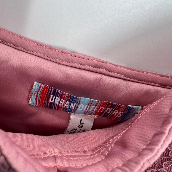 Urban Outfitters Pink Lace Mini Dress - Picture 4 of 7